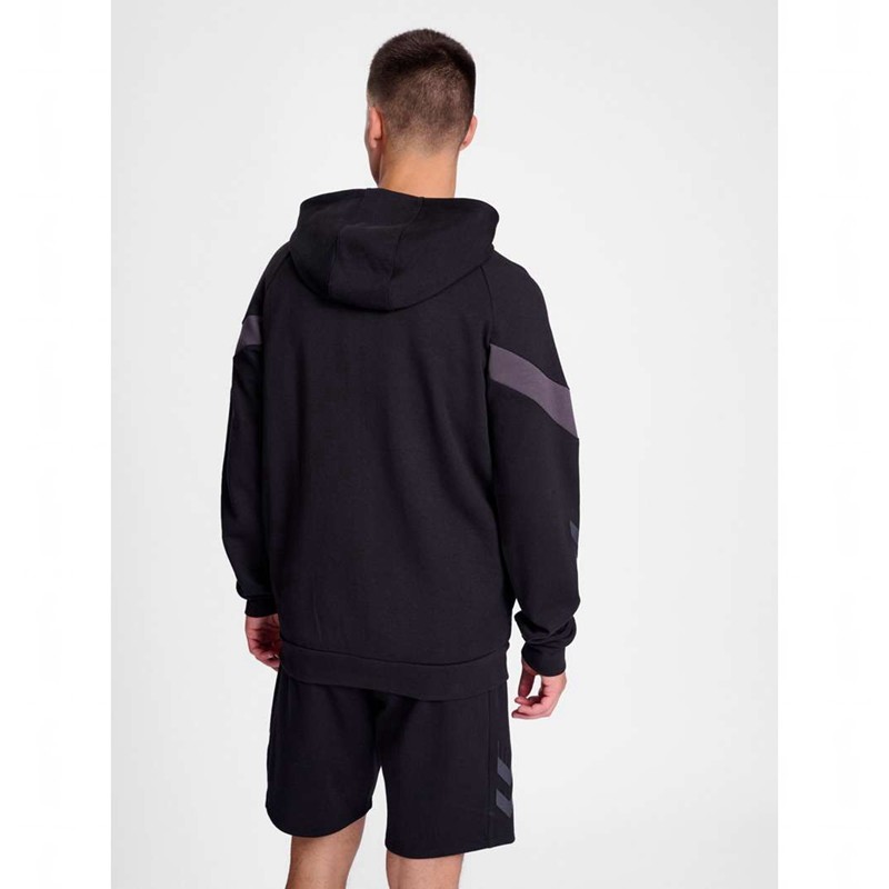 Hummel Travel Zip Hoodie Heren Zwart | 804106-546