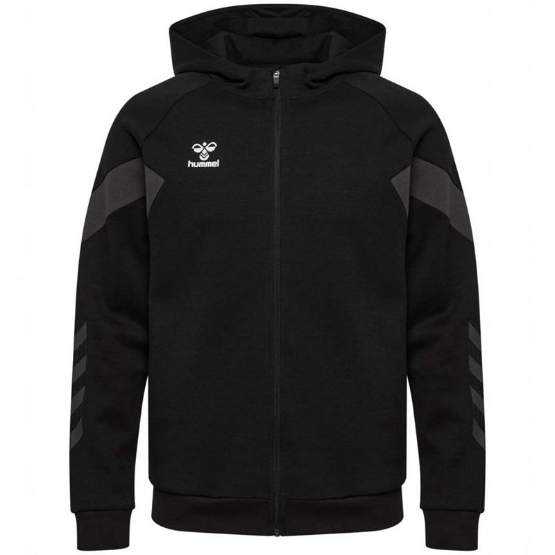 Hummel Travel Zip Hoodie Heren Zwart | 804106-546