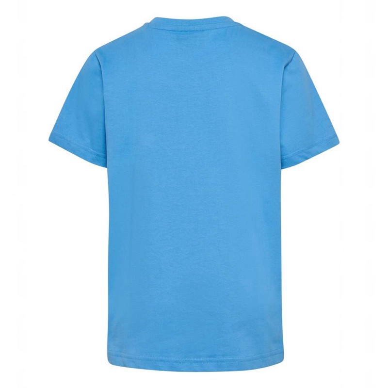 Hummel Tres S/S Korte Broek Kinderen Blauw | 649862-511