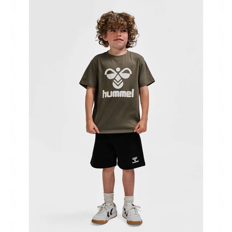 Hummel Tres S/S Sweatshirts Kinderen Olijfgroen | 298972-140