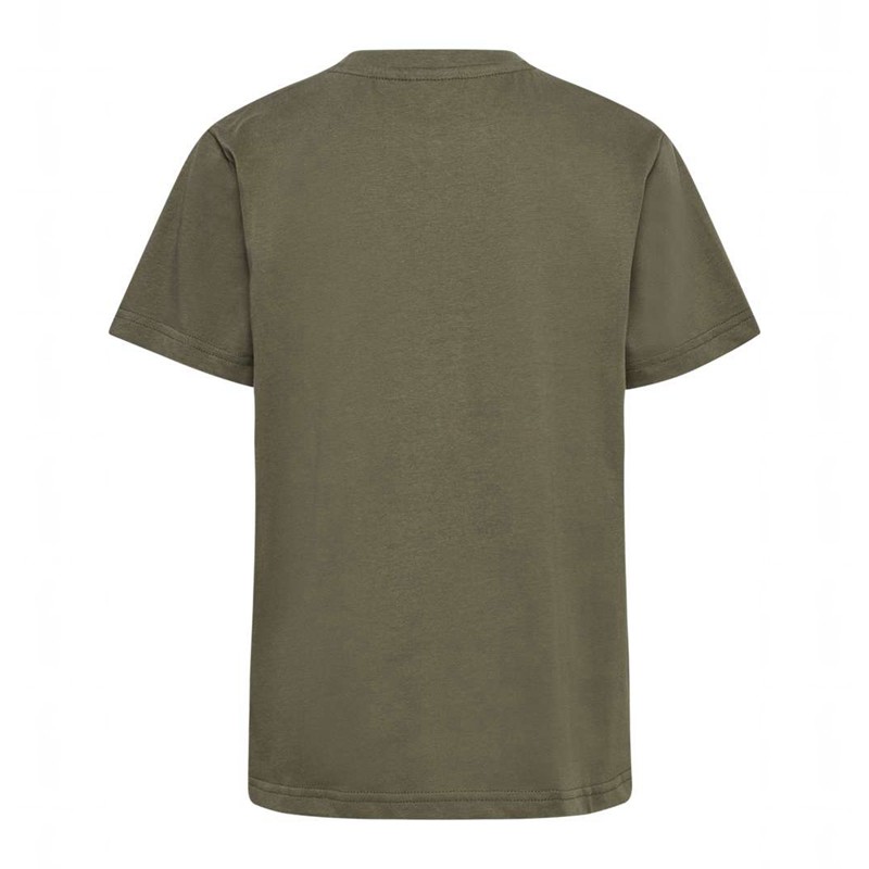 Hummel Tres S/S Sweatshirts Kinderen Olijfgroen | 298972-140