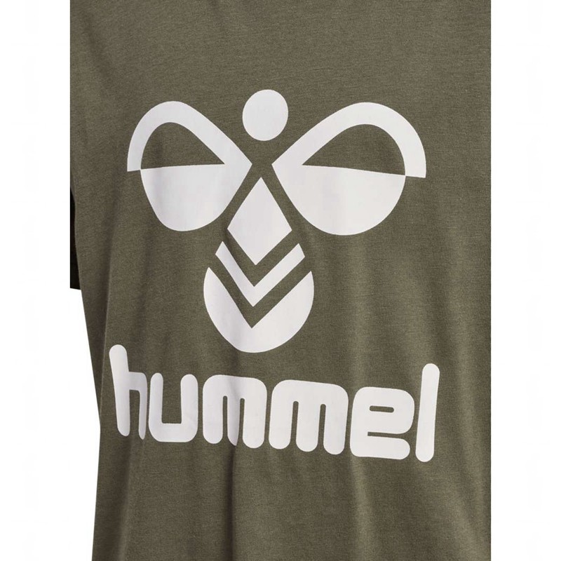 Hummel Tres S/S Sweatshirts Kinderen Olijfgroen | 298972-140