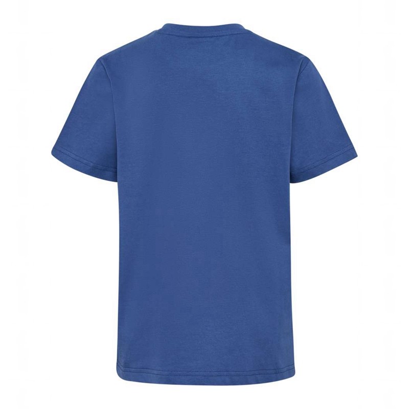 Hummel Tres S/S T-shirts Kinderen Blauw | 770067-249