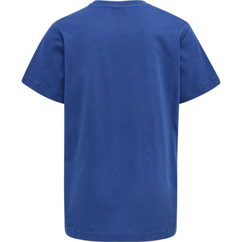 Hummel Tres S/S T-shirts Kinderen Blauw | 982961-676
