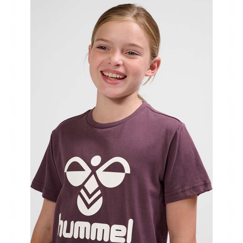 Hummel Tres S/S T-shirts Kinderen Fuchsie | 868783-028