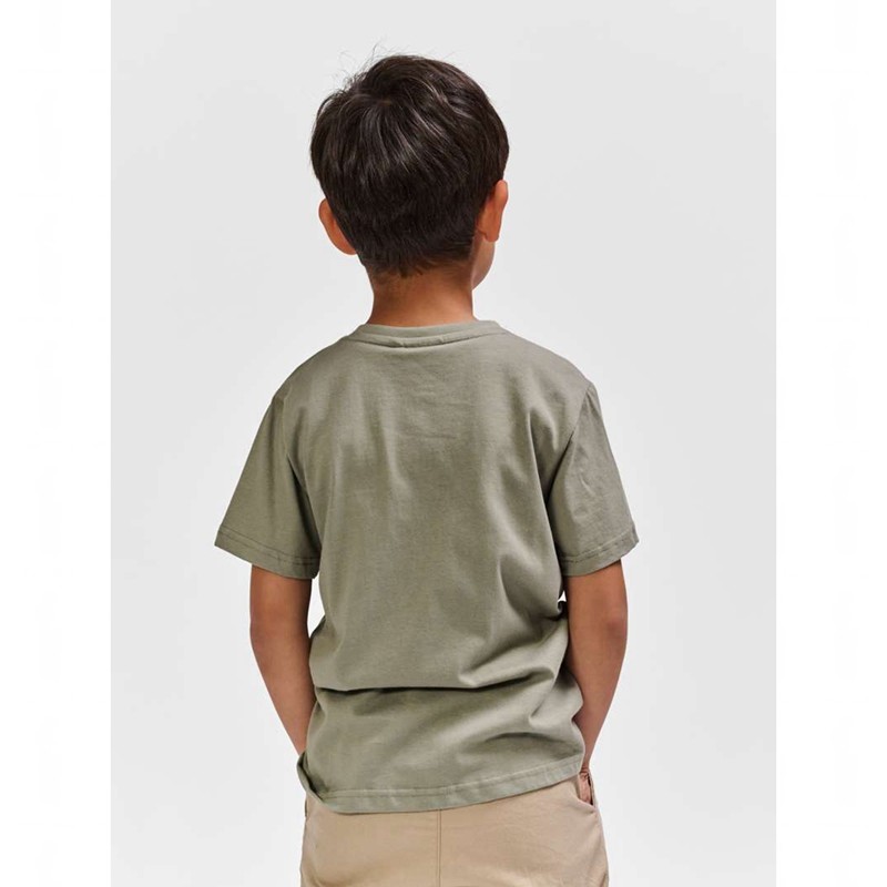 Hummel Tres S/S T-shirts Kinderen Grijs | 800142-519
