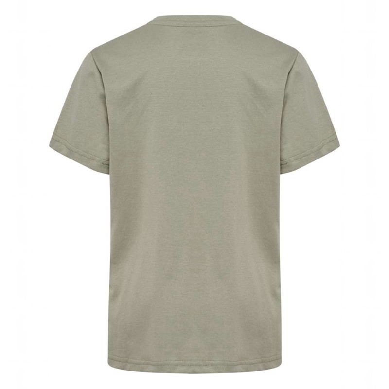 Hummel Tres S/S T-shirts Kinderen Grijs | 800142-519