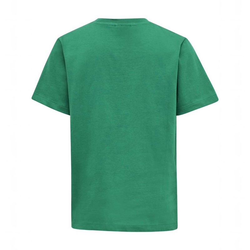 Hummel Tres S/S T-shirts Kinderen Groen | 231894-585