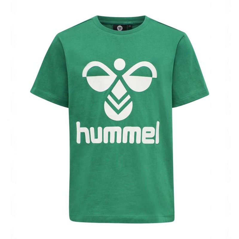 Hummel Tres S/S T-shirts Kinderen Groen | 231894-585