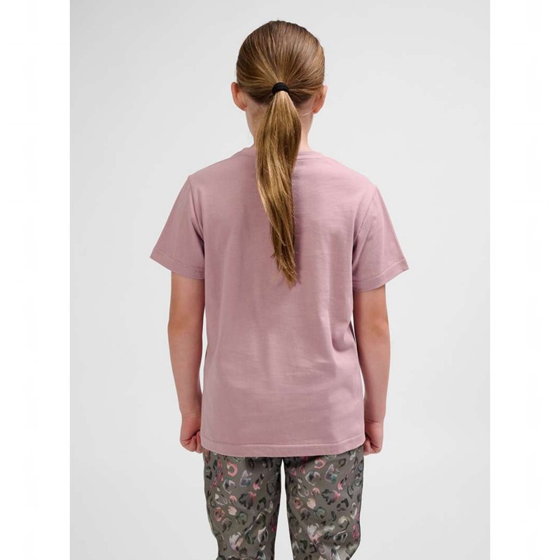 Hummel Tres S/S T-shirts Kinderen Roze | 552477-916