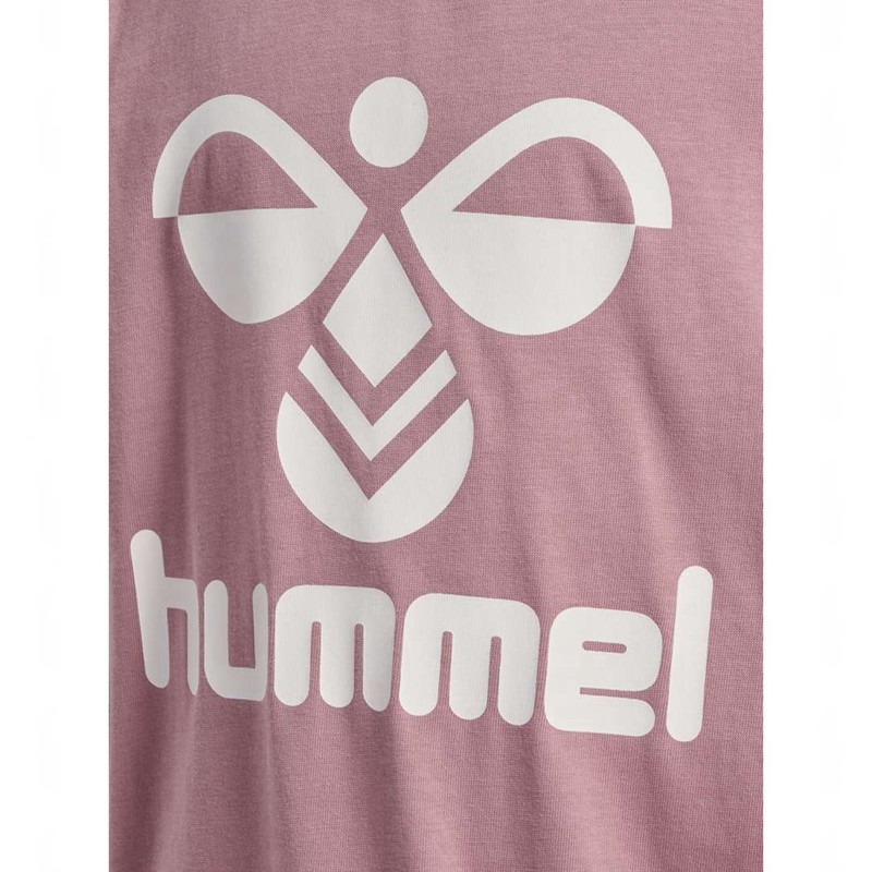 Hummel Tres S/S T-shirts Kinderen Roze | 552477-916