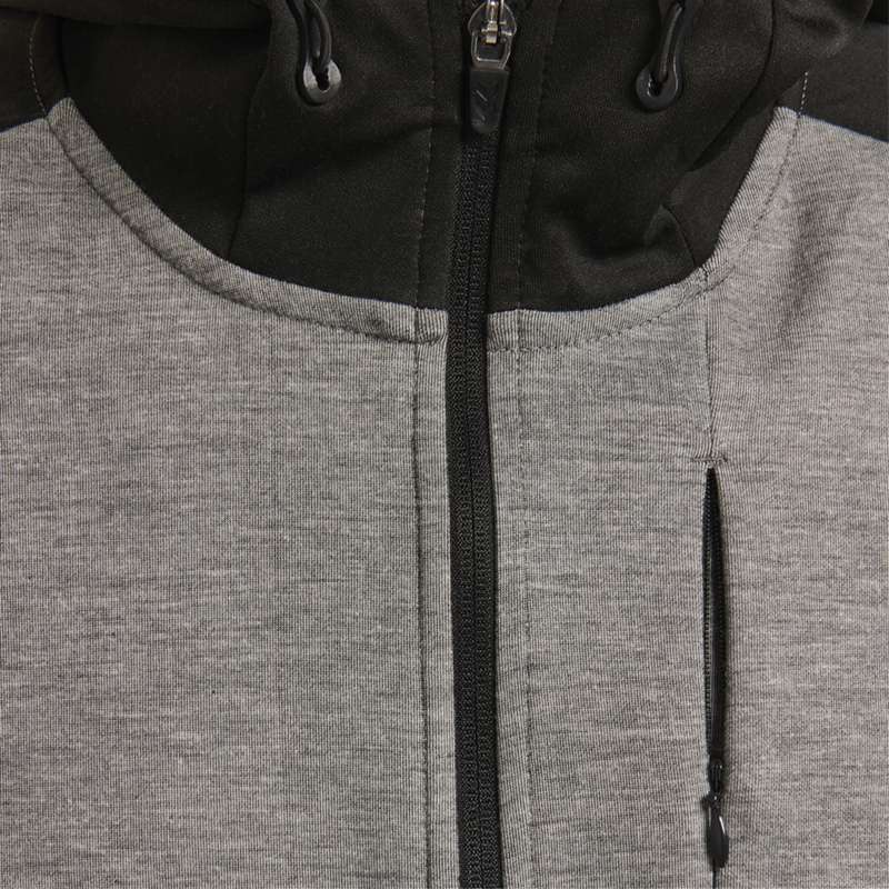 Hummel Tropper Zip Hoodie Heren Grijs | 137600-703