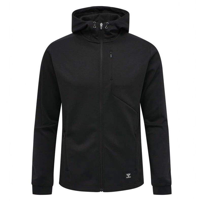 Hummel Tropper Zip Hoodie Heren Zwart | 515382-621
