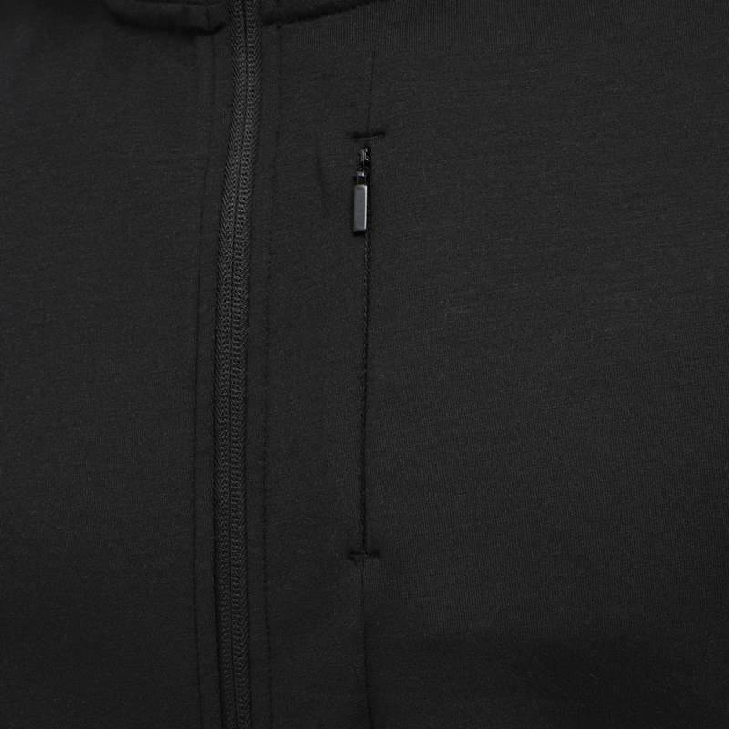 Hummel Tropper Zip Hoodie Heren Zwart | 515382-621