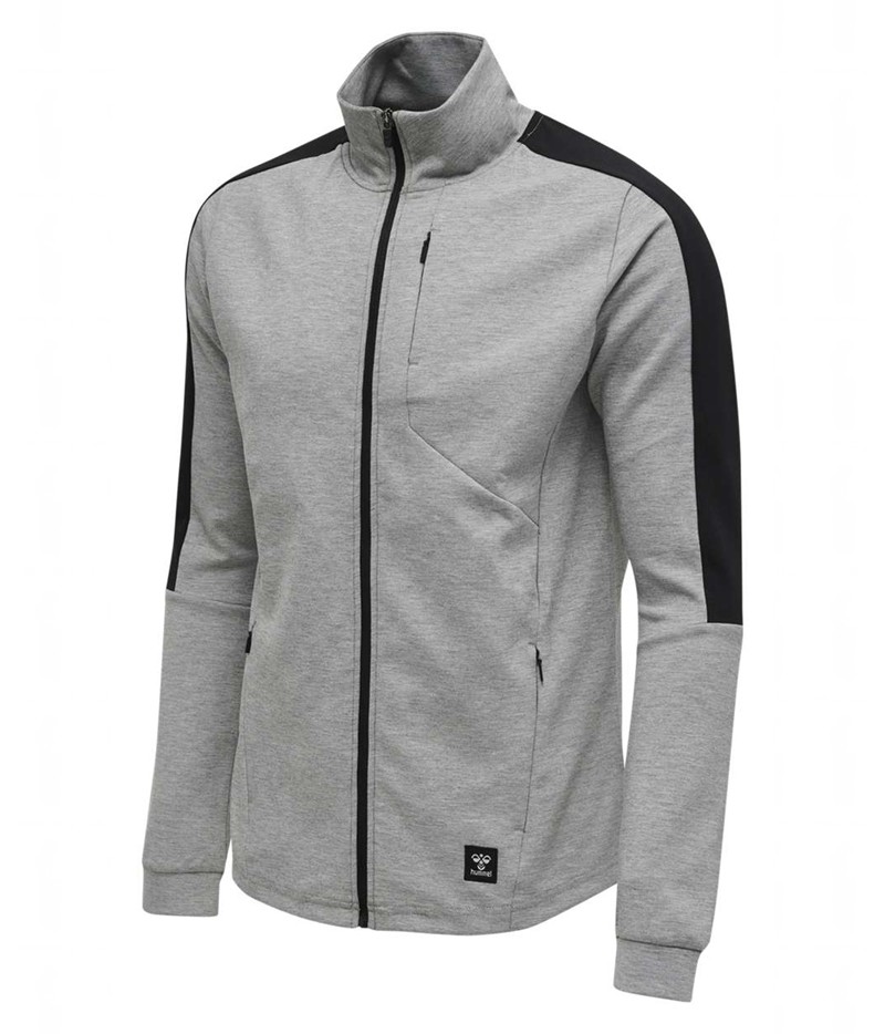 Hummel Tropper Zip Jassen Heren Grijs | 828573-608