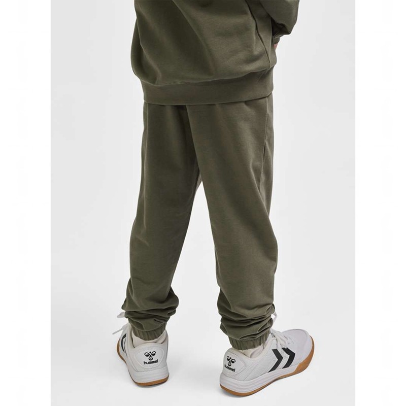 Hummel Tukas Broek Kinderen Olijfgroen | 307328-424