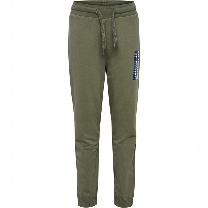 Hummel Tukas Broek Kinderen Olijfgroen | 307328-424