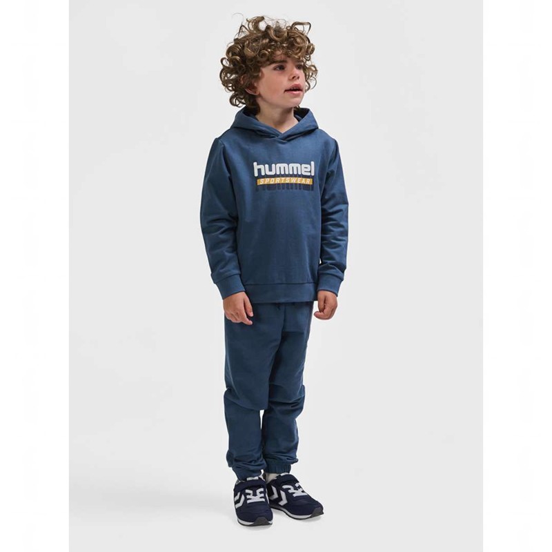 Hummel Tukas Hoodie Kinderen Blauw | 432858-582