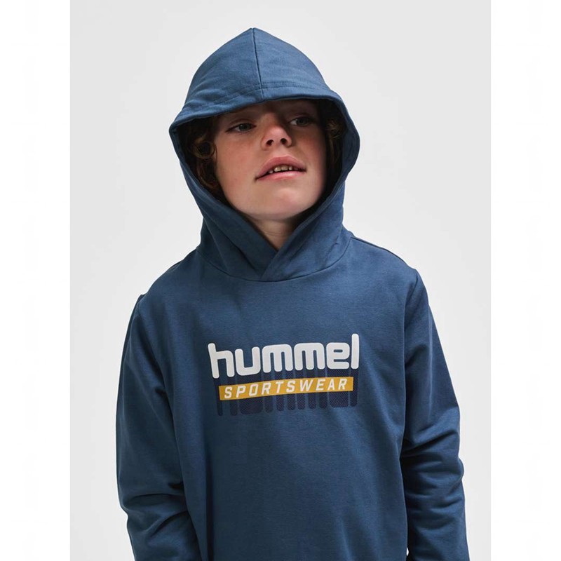 Hummel Tukas Hoodie Kinderen Blauw | 432858-582