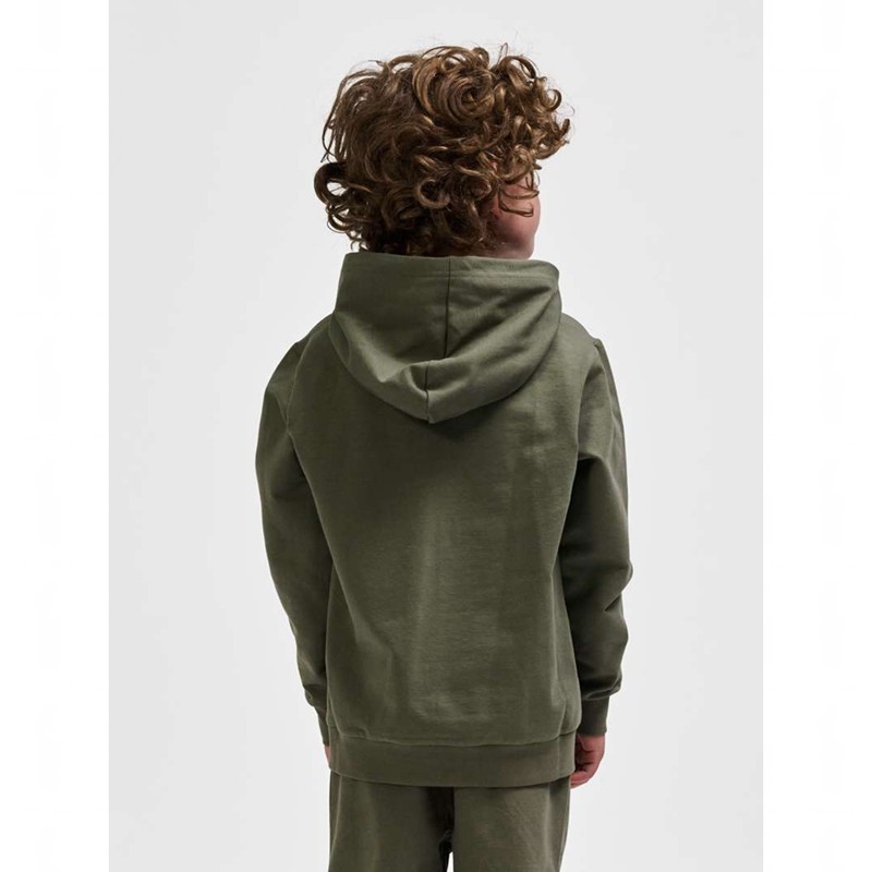 Hummel Tukas Hoodie Kinderen Olijfgroen | 597351-999