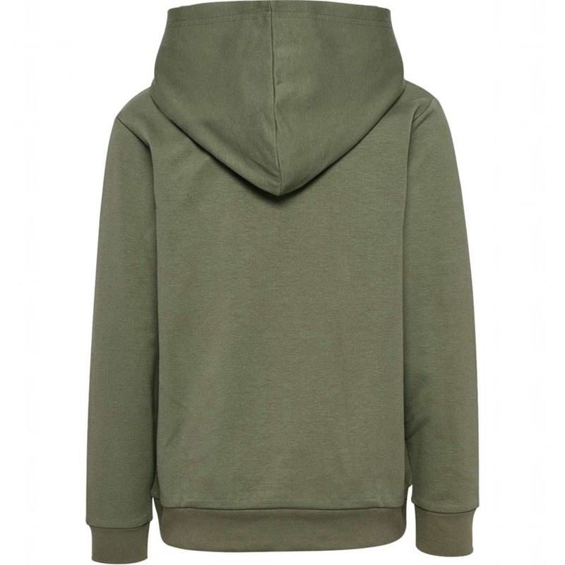 Hummel Tukas Hoodie Kinderen Olijfgroen | 597351-999