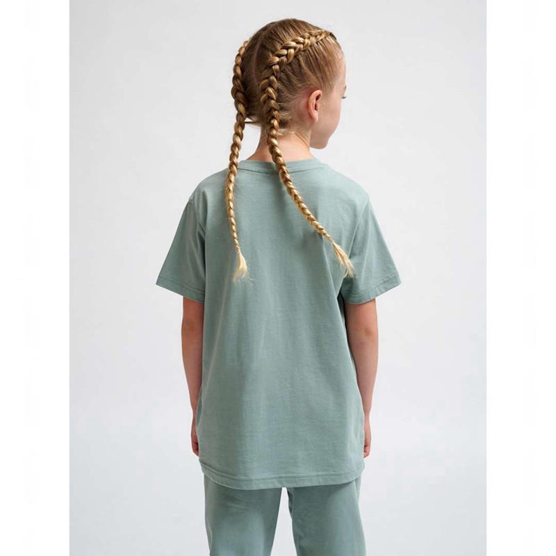 Hummel Tukas S/S 2-pack Broek Kinderen Groen | 422648-991