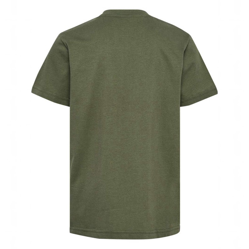 Hummel Tukas S/S Broek Kinderen Olijfgroen | 489330-574