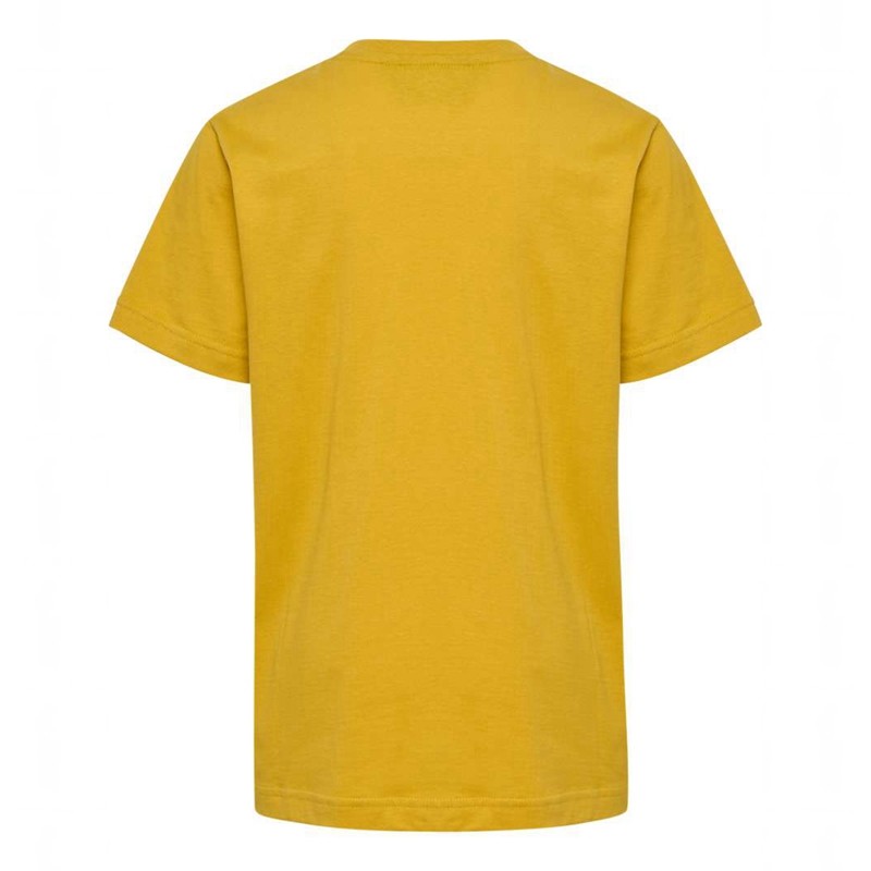 Hummel Tukas S/S T-shirts Kinderen Geel | 592361-173