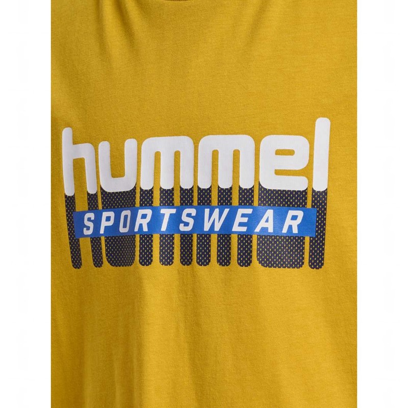 Hummel Tukas S/S T-shirts Kinderen Geel | 592361-173