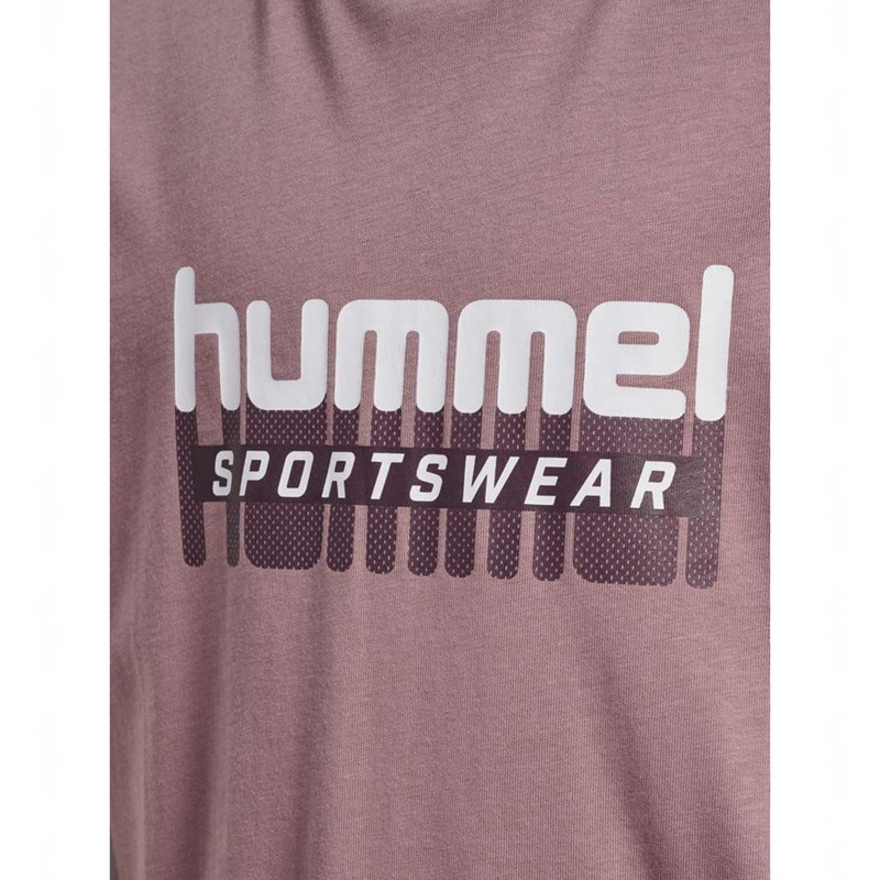 Hummel Tukas S/S T-shirts Kinderen Roze | 012829-565