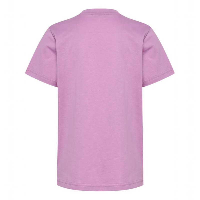 Hummel Tukas S/S T-shirts Kinderen Roze | 413667-123
