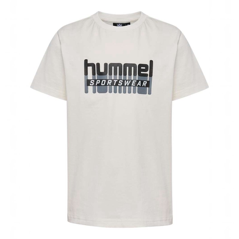 Hummel Tukas S/S T-shirts Kinderen Wit | 258501-263