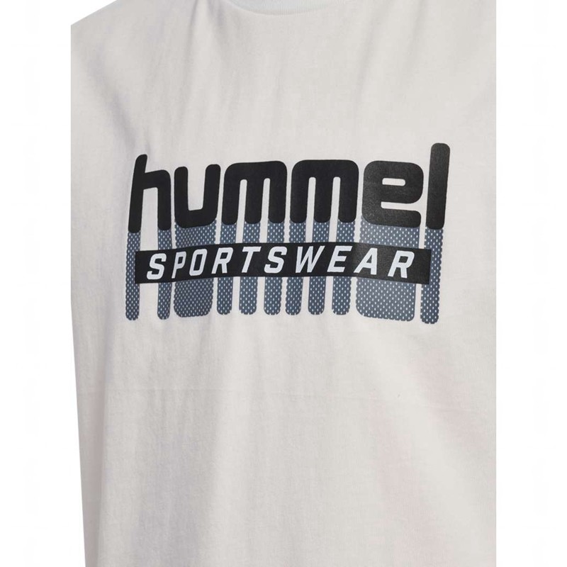 Hummel Tukas S/S T-shirts Kinderen Wit | 258501-263