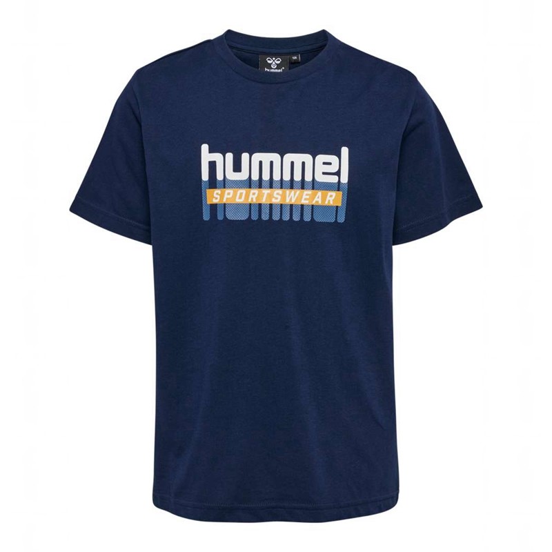 Hummel Tukas S/S T-shirts Kinderen Zwart | 470697-658