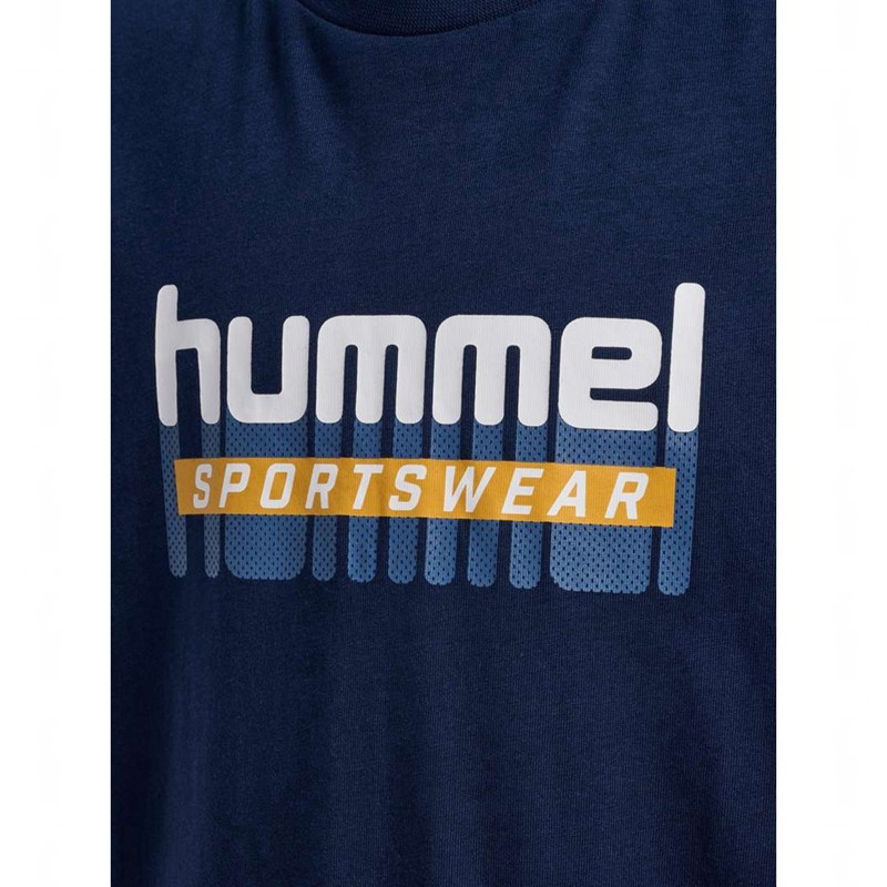 Hummel Tukas S/S T-shirts Kinderen Zwart | 470697-658