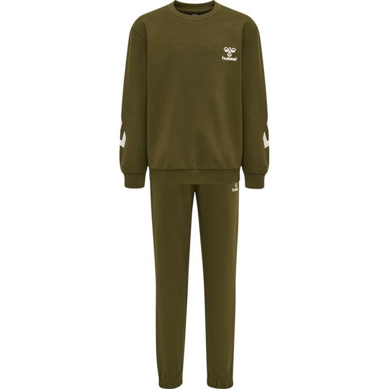 Hummel Venti Tracksuit Sportkleding Kinderen Olijfgroen | 871869-208
