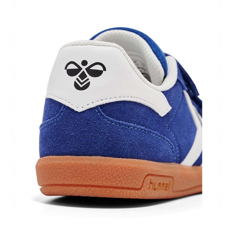 Hummel Victory Suede Ii Sneakers Kinderen Blauw | 716067-744