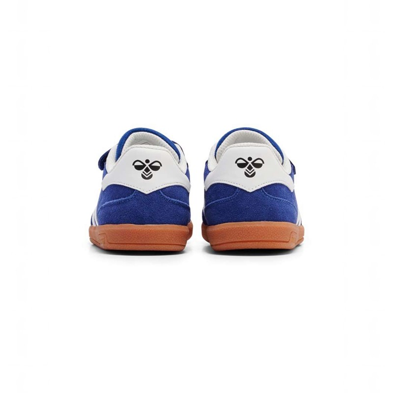 Hummel Victory Suede Ii Sneakers Kinderen Blauw | 716067-744