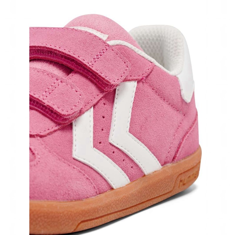 Hummel Victory Suede Ii Sneakers Kinderen Roze | 374993-774