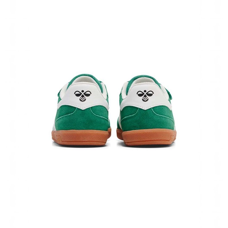 Hummel Victory Suede Ii Sneakers Kinderen Groen | 848729-488