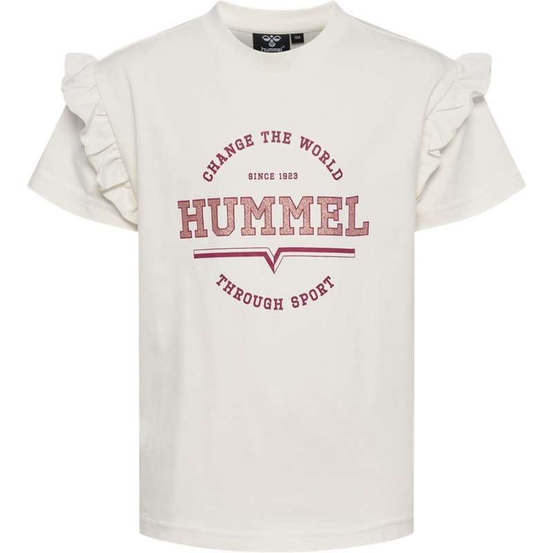 Hummel Violet S/S T-shirts Kinderen Wit | 815961-291