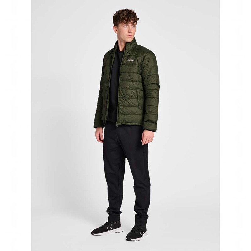 Hummel Wind Puff Jassen Heren Olijfgroen | 974072-399