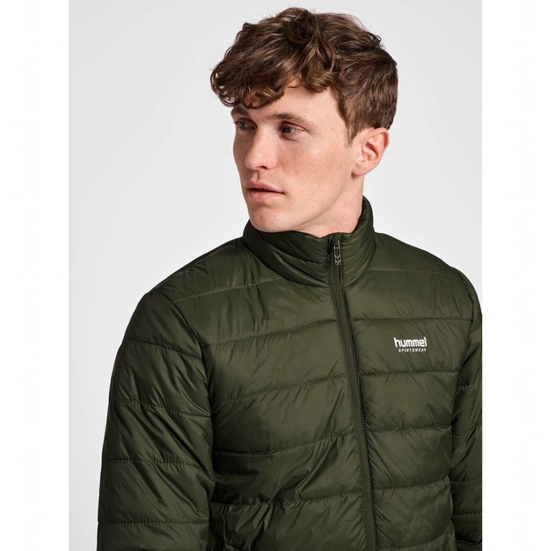 Hummel Wind Puff Jassen Heren Olijfgroen | 974072-399