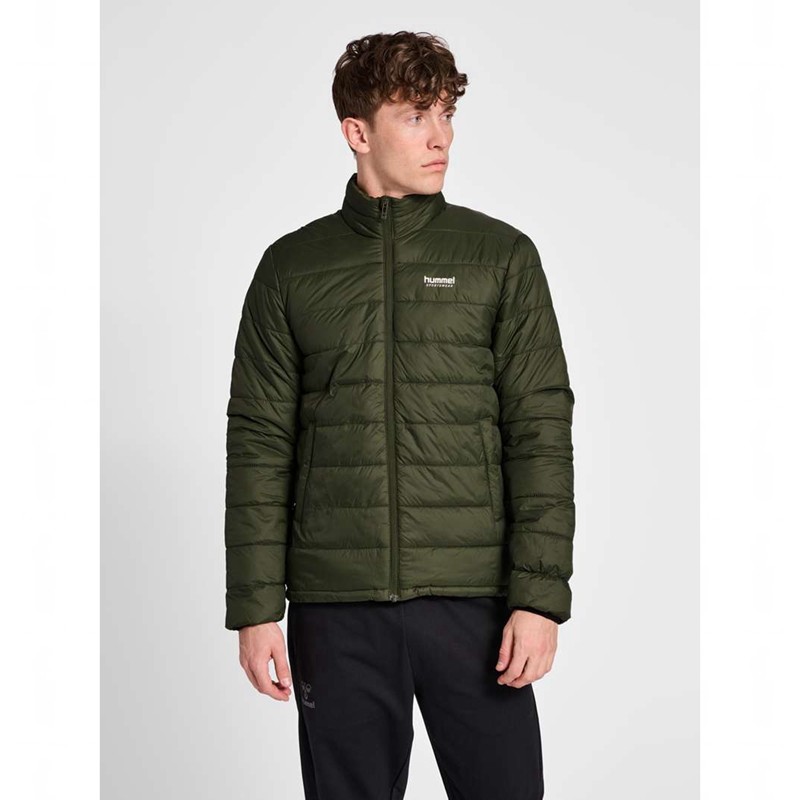 Hummel Wind Puff Jassen Heren Olijfgroen | 974072-399