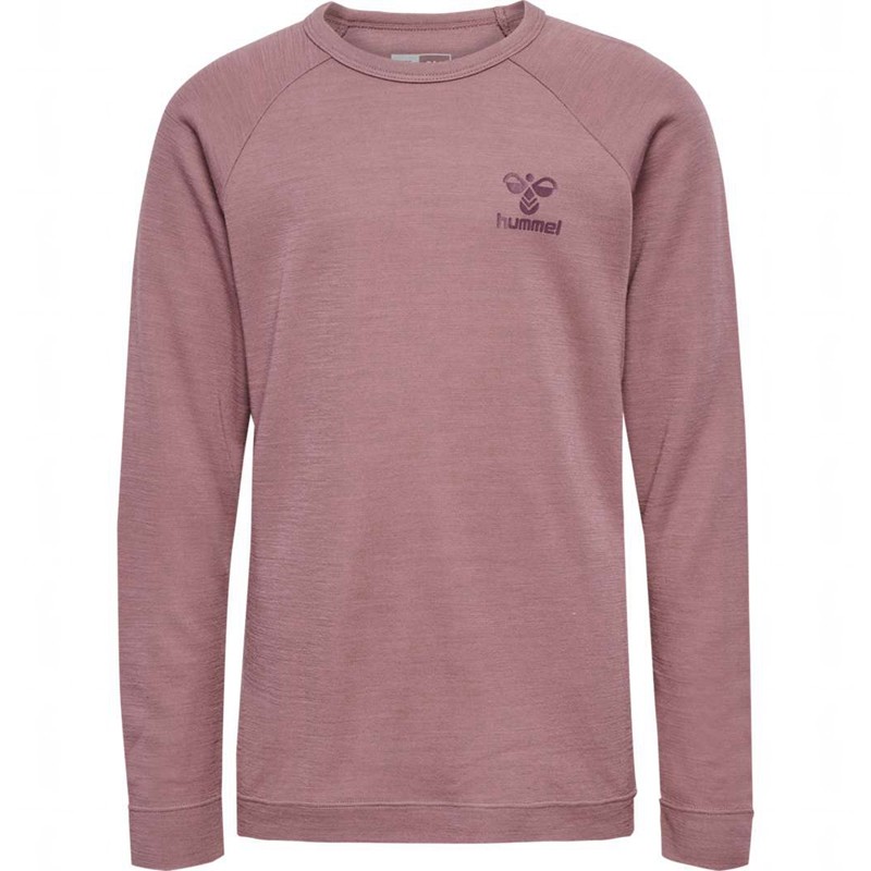 Hummel Wingo L/S T-shirts Kinderen Roze | 670959-546