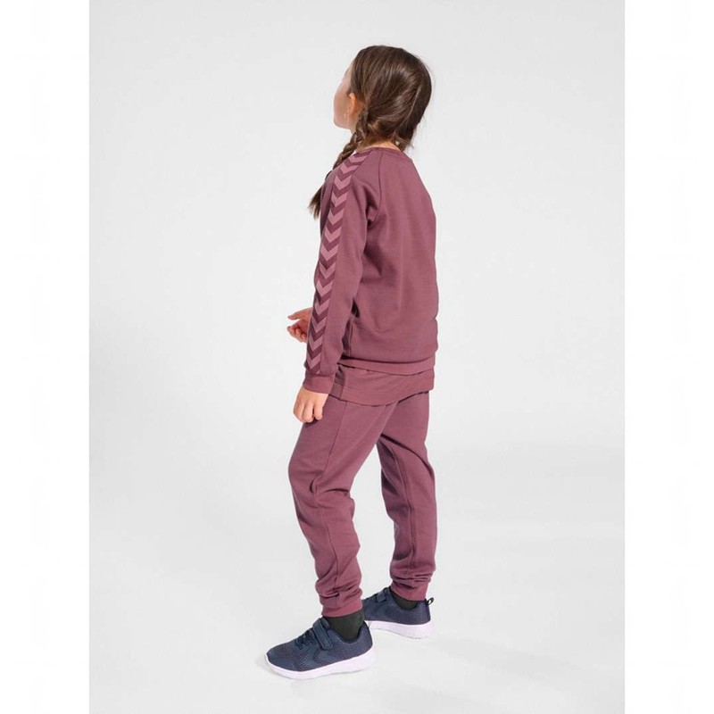 Hummel Wong Sweatshirts Kinderen Roze | 640474-818