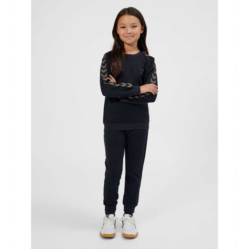 Hummel Wong Sweatshirts Kinderen Zwart | 135253-127