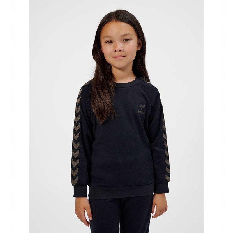 Hummel Wong Sweatshirts Kinderen Zwart | 135253-127
