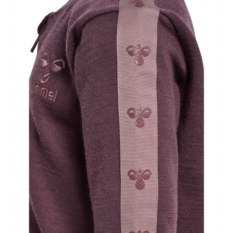 Hummel Wulbato Zip Jassen Kinderen Fuchsie | 615623-876