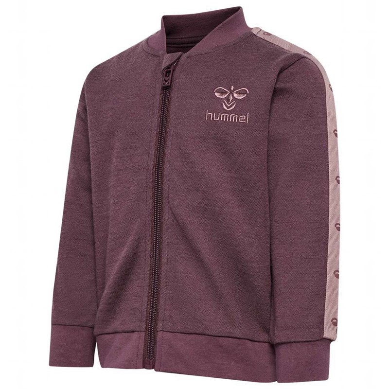Hummel Wulbato Zip Jassen Kinderen Fuchsie | 615623-876